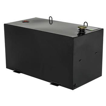 液体输送设备| JOBOX 484002 96加仑矩形钢液体输送罐-黑色
