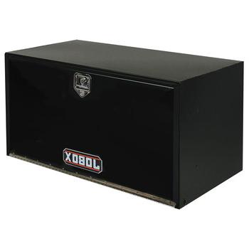 卡车底盘箱| JOBOX 1-011002 30英寸. 长厚钢底箱(黑色)
